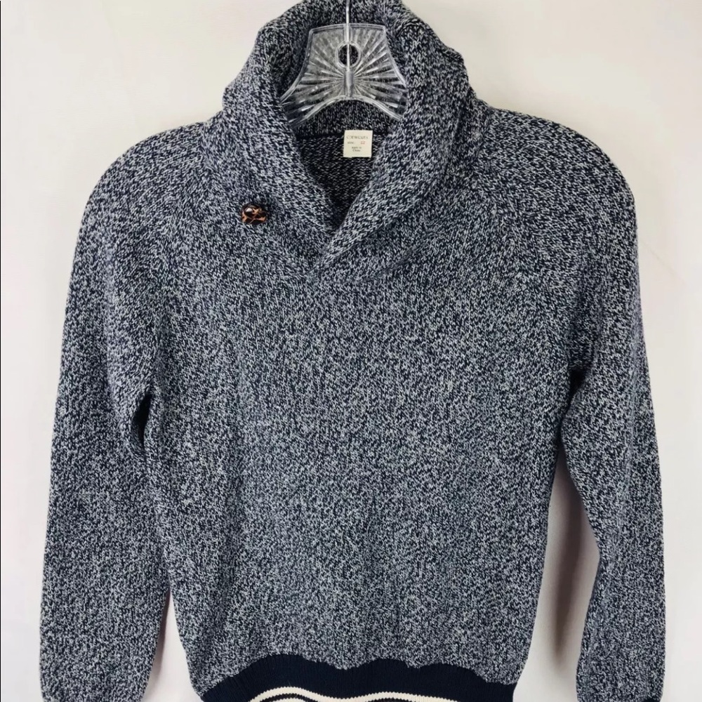 Youth Crewcuts Blue/Gray/White Sweater size 12